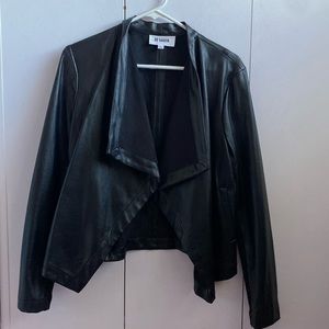 BB Dakota “Leather” Open Blazer